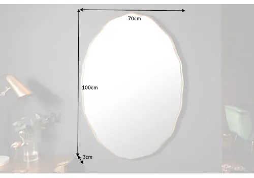 Zrkadlo 40696 100x70cm Elegancia gold  - Komfort-nábytok
