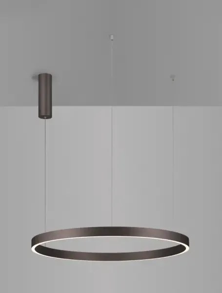 Moderný luster Elowen 80 hnedá