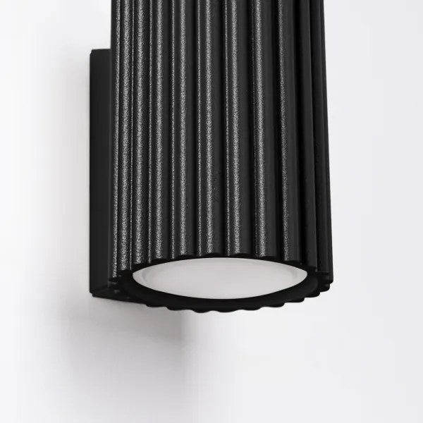 BRILAGI - LED nástenné svietidlo CRESTO 1xGU10/10W/230V 10 cm čierne