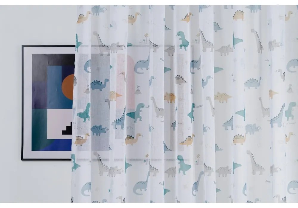 Detská záclona 300x245 cm Dino - Mendola Fabrics