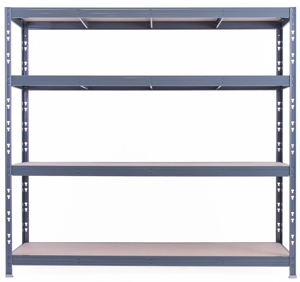3x Policový regál 2000 X 2370 X 600, modrý 3XRR1-6024-4-5017