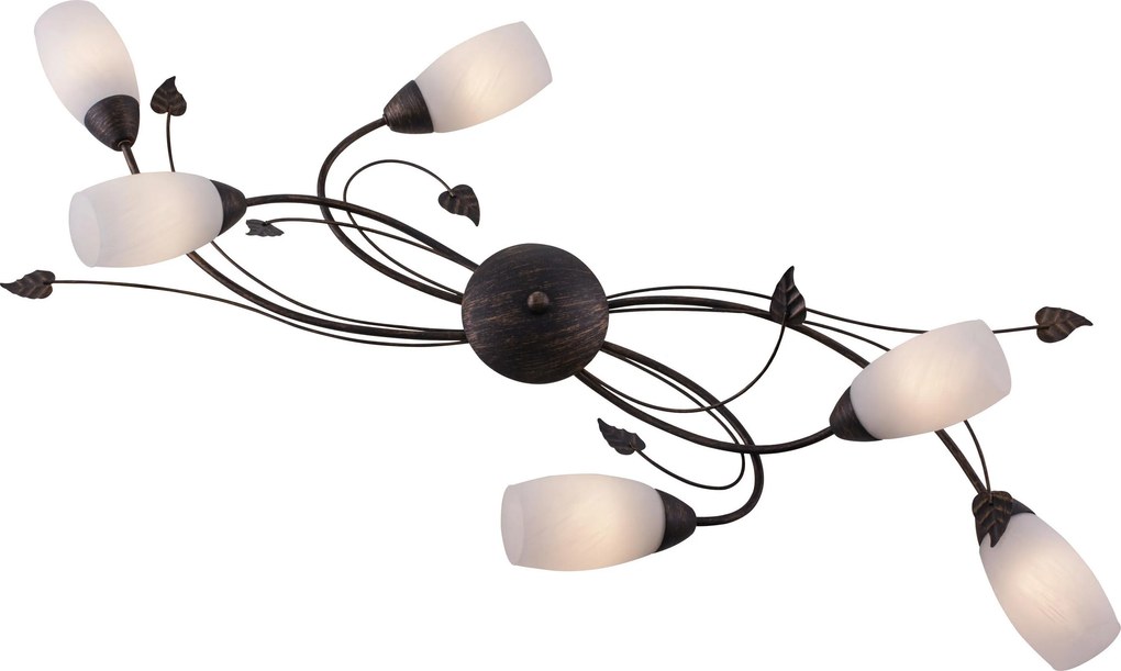 XXXLutz STROPNÉ SVIETIDLO, 55/10,6/22 cm - Interiérové svietidlá - 004558382405