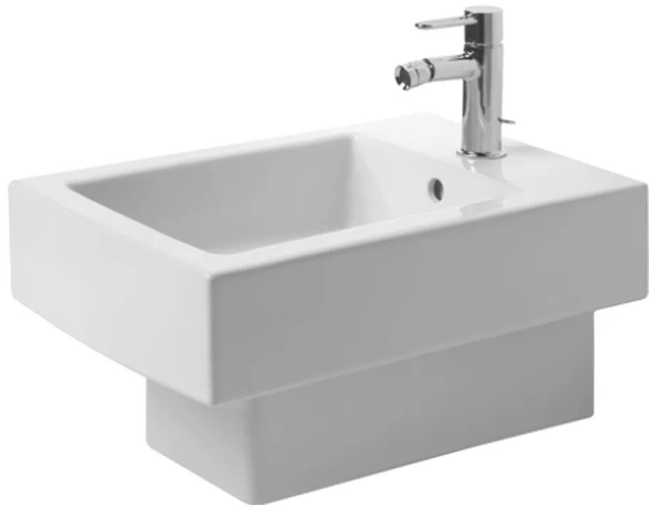 Duravit Vero - Závesný bidet 37x54 cm, biela 2239150000