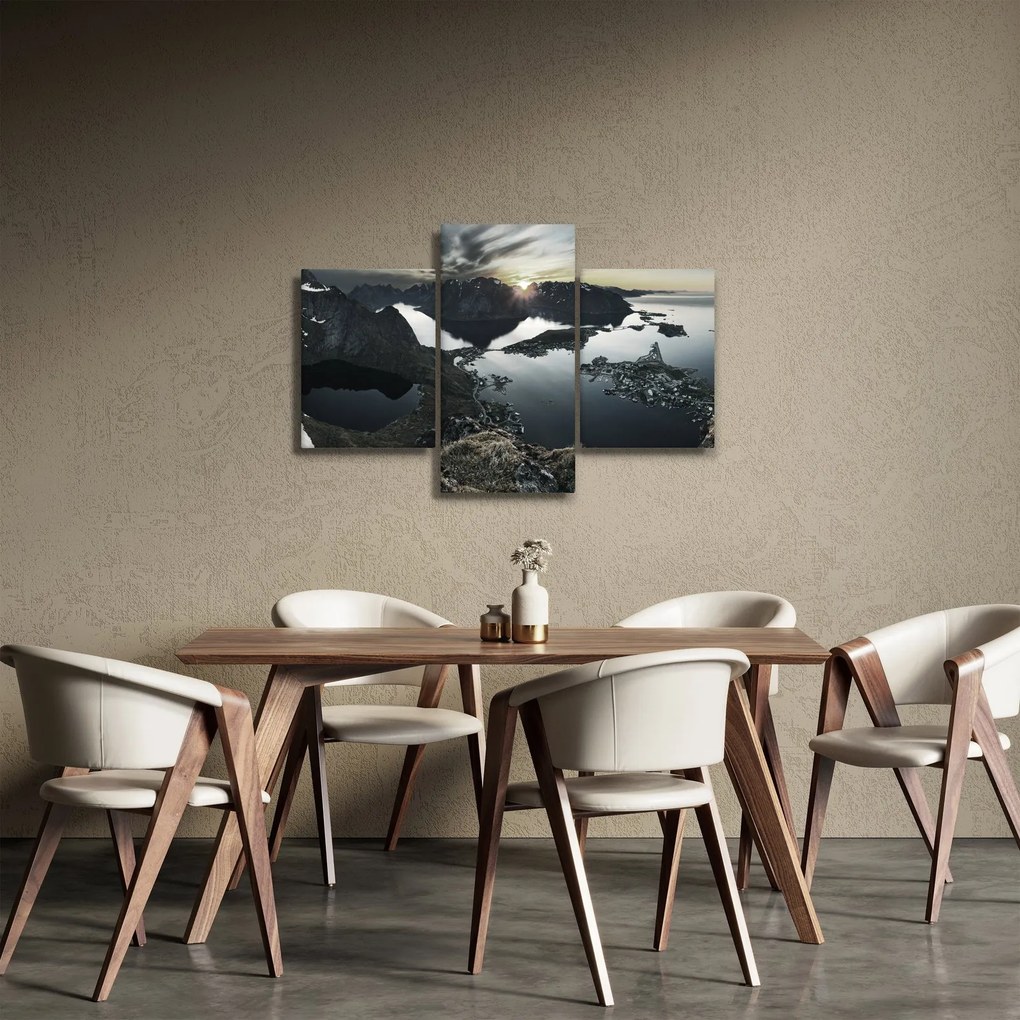 Obraz - Nórske pohorie (90x60 cm)