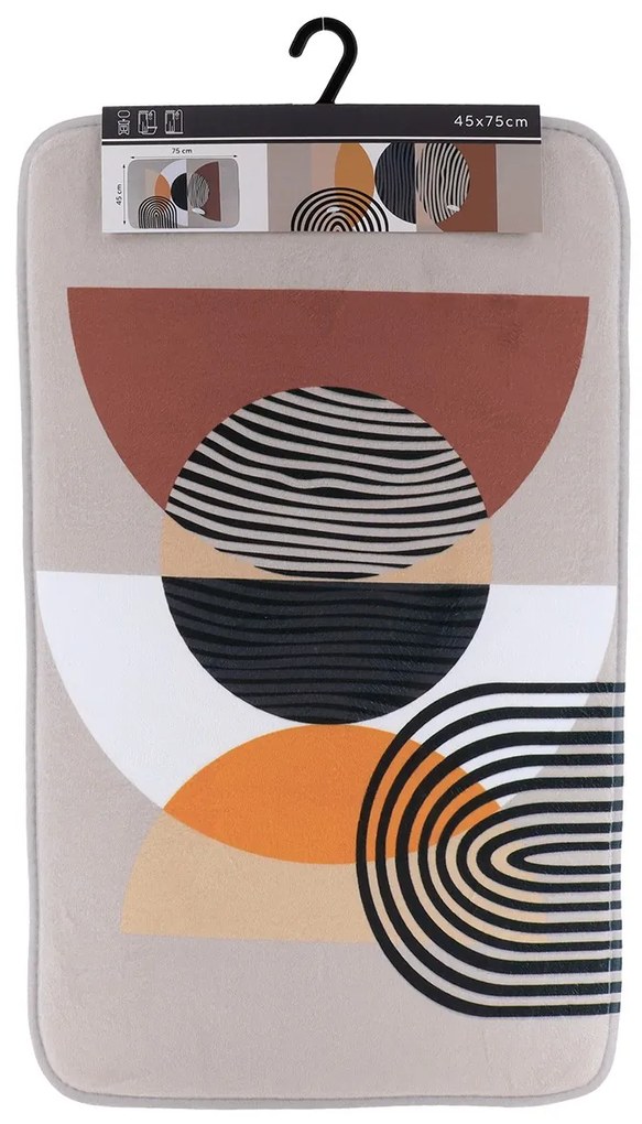Predložka do kúpeľne Trendy, 45x75 cm, viacfarebná