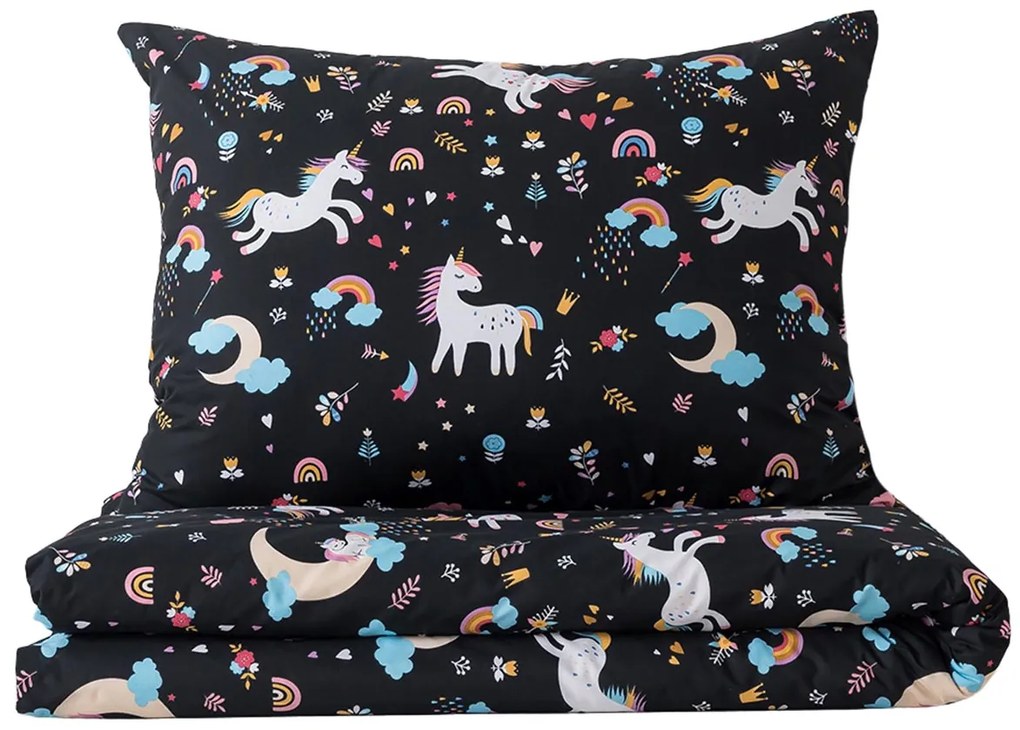 XPOSE® Obliečky do postieľky JEDNOROŽCI DUO