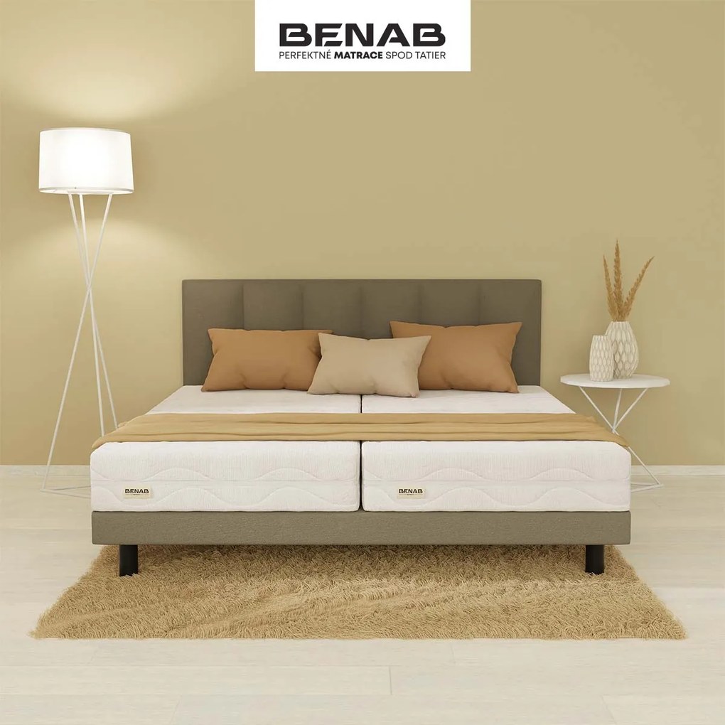 BENAB ZERO kvalitné penové matrace (2ks) 160x200 cm Poťah Chloe Active