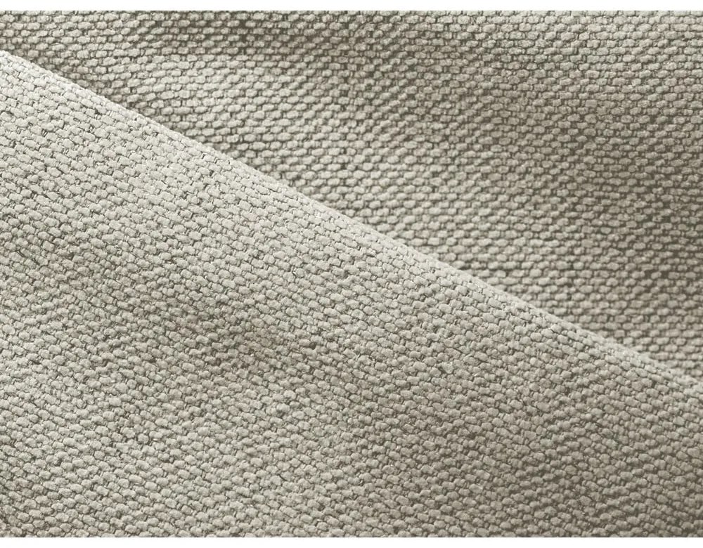 Béžová rozkladacia/s úložným priestorom rohová pohovka (ľavý roh/s leňoškou) Kapua – Makamii