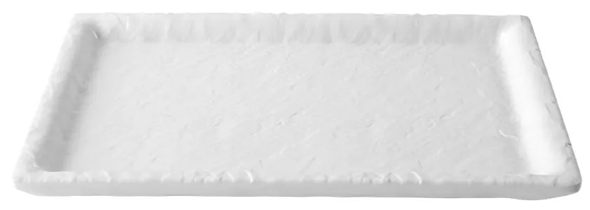 Podnos biely veľký 24,4 x 17,5 cm - Elements Melamin (Flow) - 593174