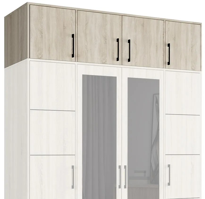 Nadstavec Belluno 200 sonoma