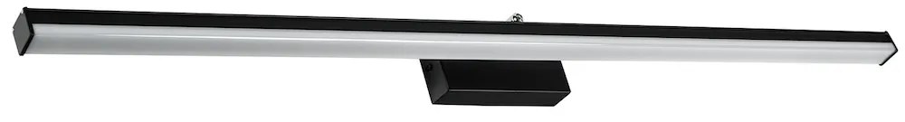 BERGE LED kúpeľňové nástenné svietidlo B7073 čierne - 70cm - 18W - 1600Lm - IP44 - neutrálna biela