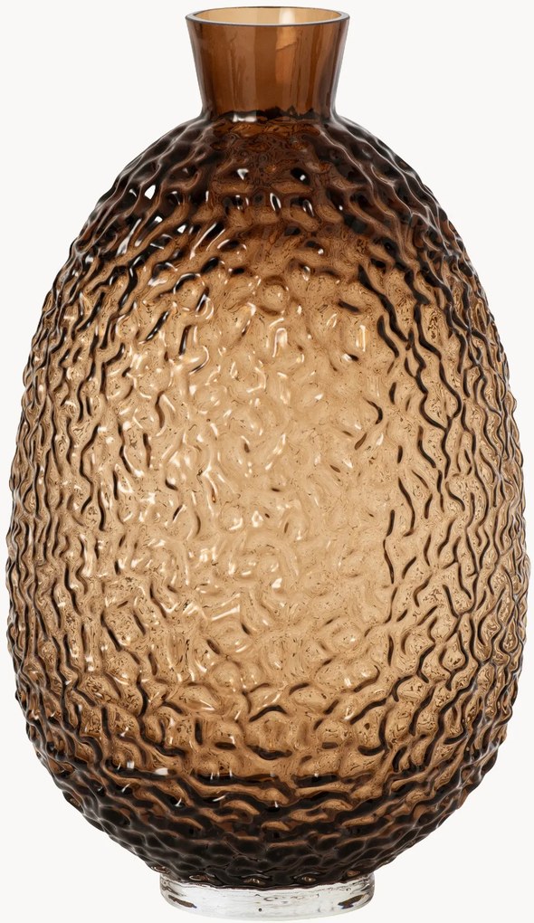 Sklenená váza Cone, V 28 cm