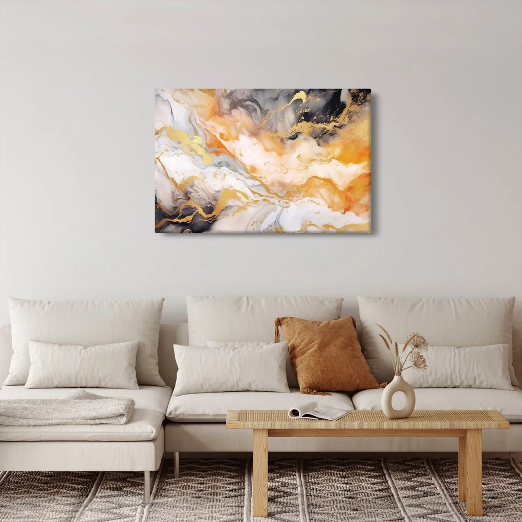 Obraz - Mramorované pozadie (90x60 cm)