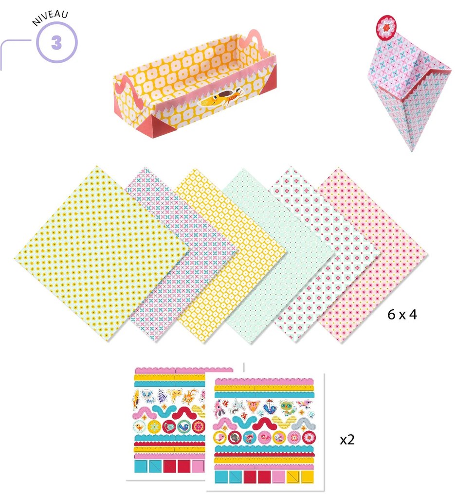 Origami – škatuľky