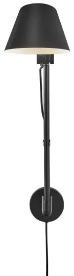 Nordlux - Nástenné svietidlo STAY 1xE27/60W/230V čierne