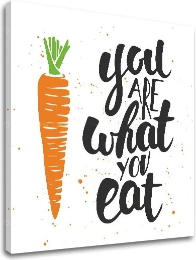 Obraz na stenu s textom You are what you eat