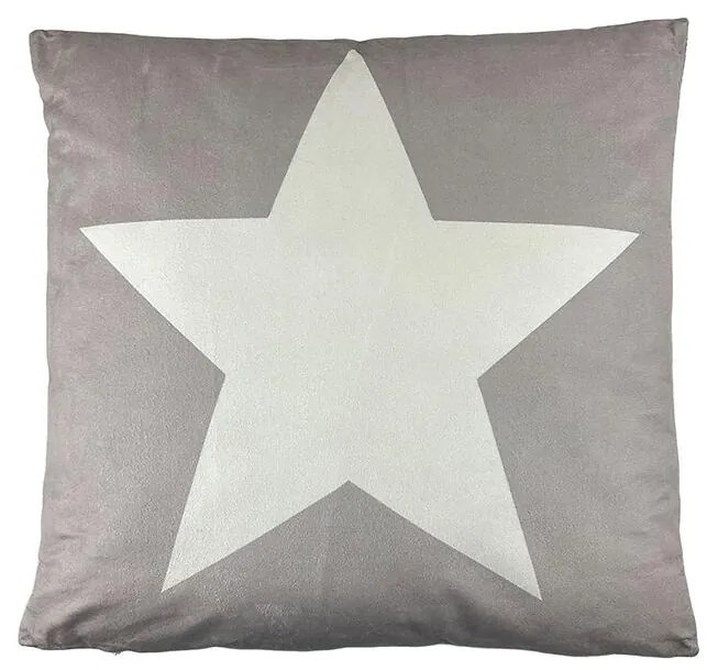 Vankúš Astra 04 svetlosivá/ecru 40x40 Merkury Home