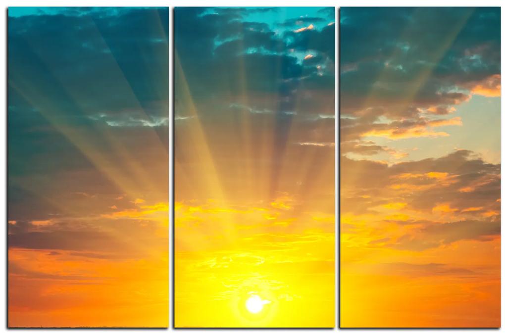 Obraz na plátne - Západ slnka 1200B (120x80 cm)