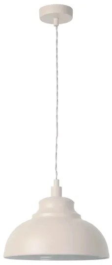 Lucide 34400/29/38 - Závesné svietidlo ISLA 1xE14/40W/230V krémové