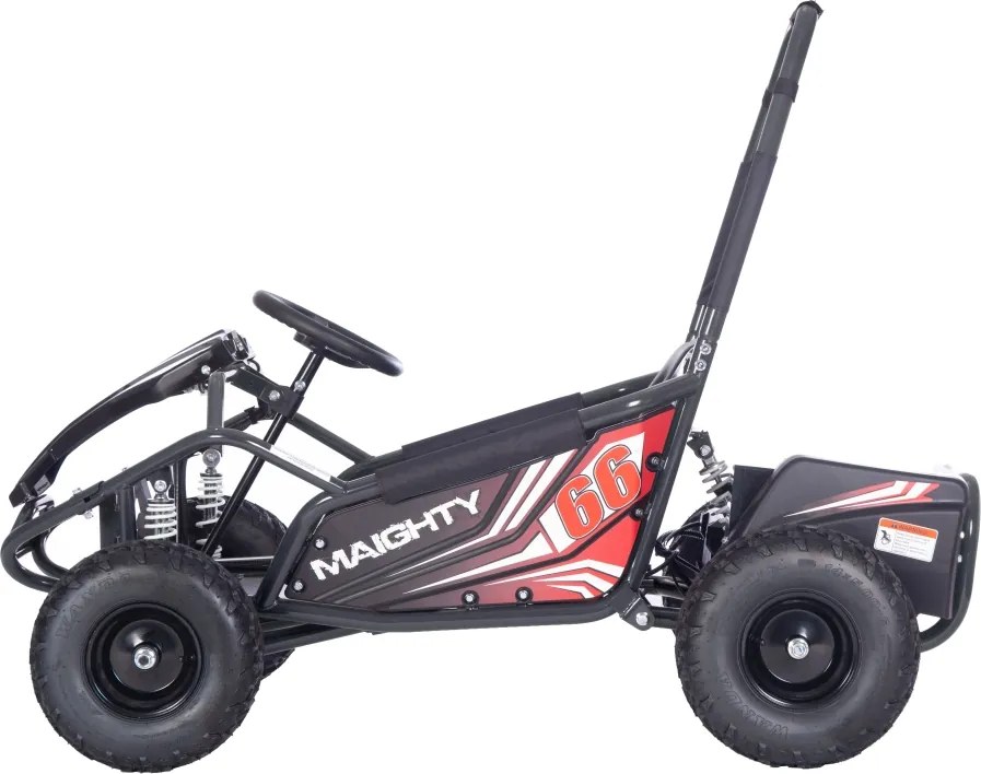 Ramiz Elektrická motokára MAIGHTY Čierna