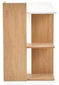 Písací stôl COZYRA dub/biela