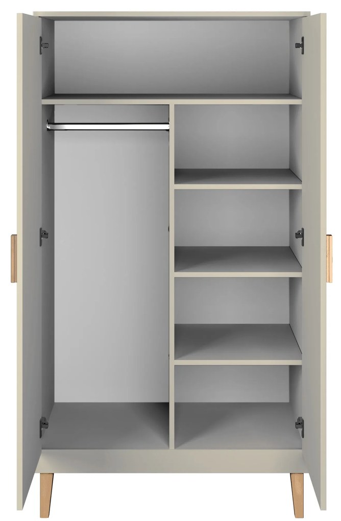 Detská skriňa Kubi 100 cm kašmír