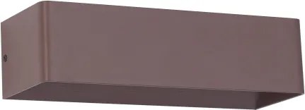 Brilagi - LED vonkajšie nástenné svietidlo DONNANI LED/12W/230V 30 cm hnedé IP44