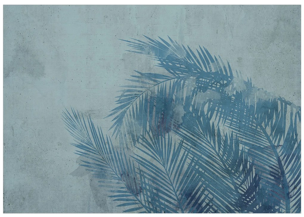 Artgeist Fototapeta - Palm Trees in Blue Veľkosť: 100x70, Verzia: Standard