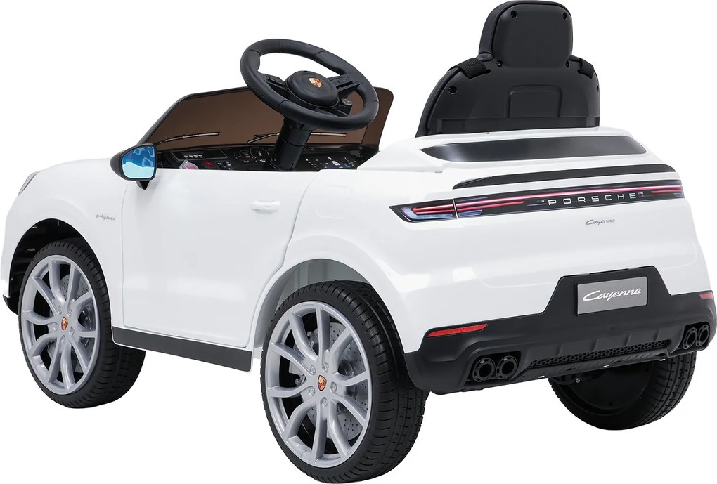 Ramiz Porsche Cayenne Biele vozidlo