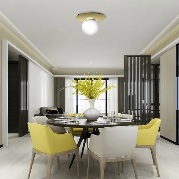 Stropné svietidlo PLATO 1xE14/40W/230V pr. 19 cm