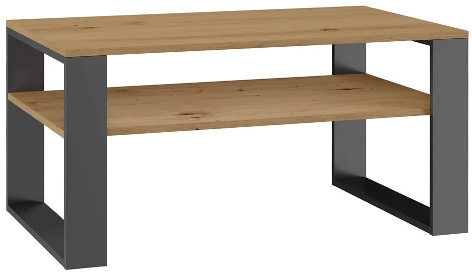 Konferenční stolek Lawa MODERN 1P dub artisan/antracit
