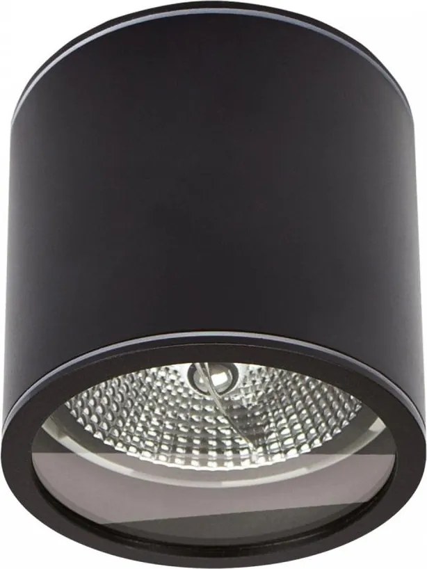 Kúpeľňové bodové svietidlo CHLOE AR111 1xGU10/15W/230V IP44 okrúhly čierna