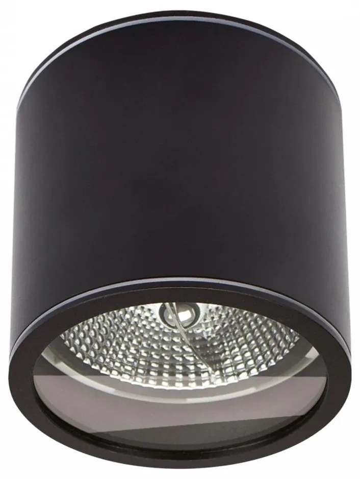 Wojnarowscy Kúpeľňové bodové svietidlo CHLOE AR111 1xGU10/15W/230V IP44 okrúhly čierna WJ0515