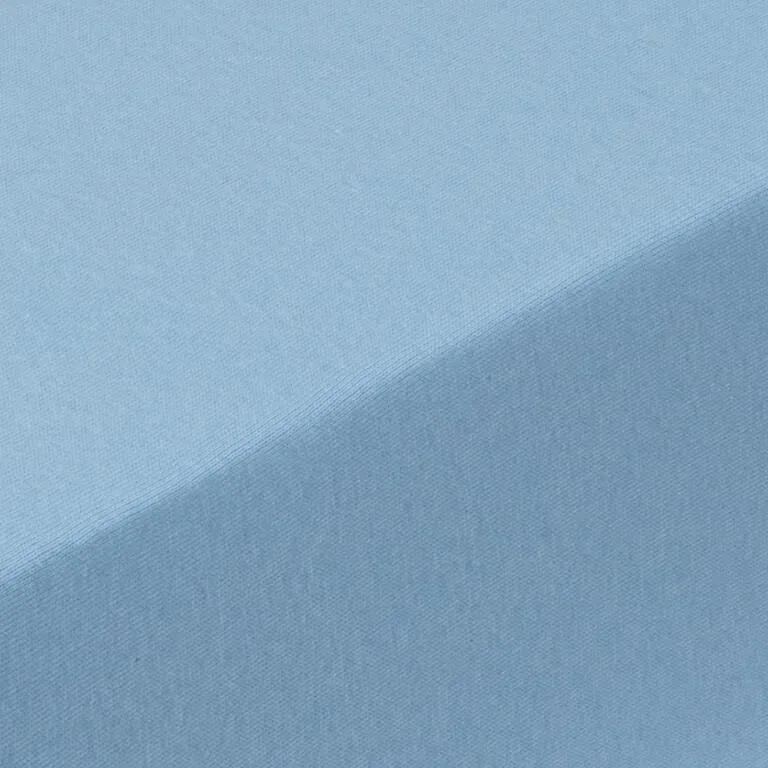 Napínacia plachta na posteľ jersey EXCLUSIVE modrá 160 x 200 cm