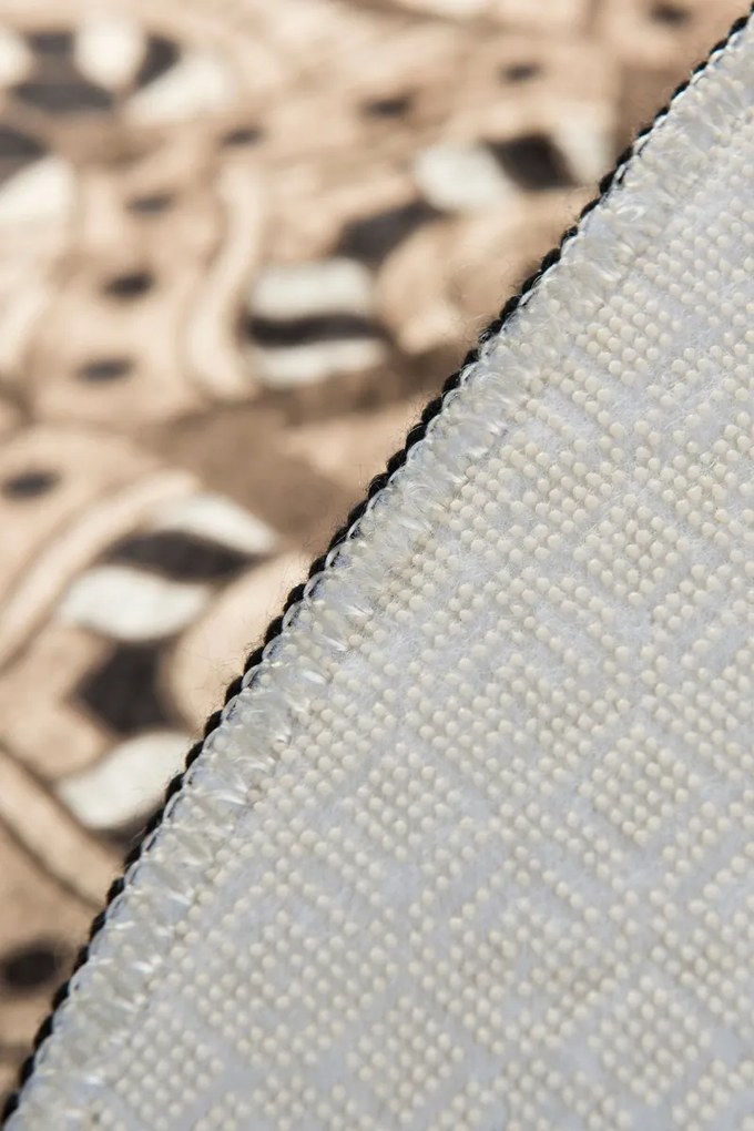 Kúpeľňový koberec Damal 100 cm béžový