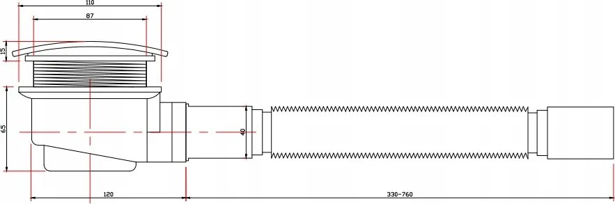 BPS-koupelny Obdĺžnikový sprchový kút KZ103A BL 100x80 čierny/transparent + vanička ST03A BL čierna