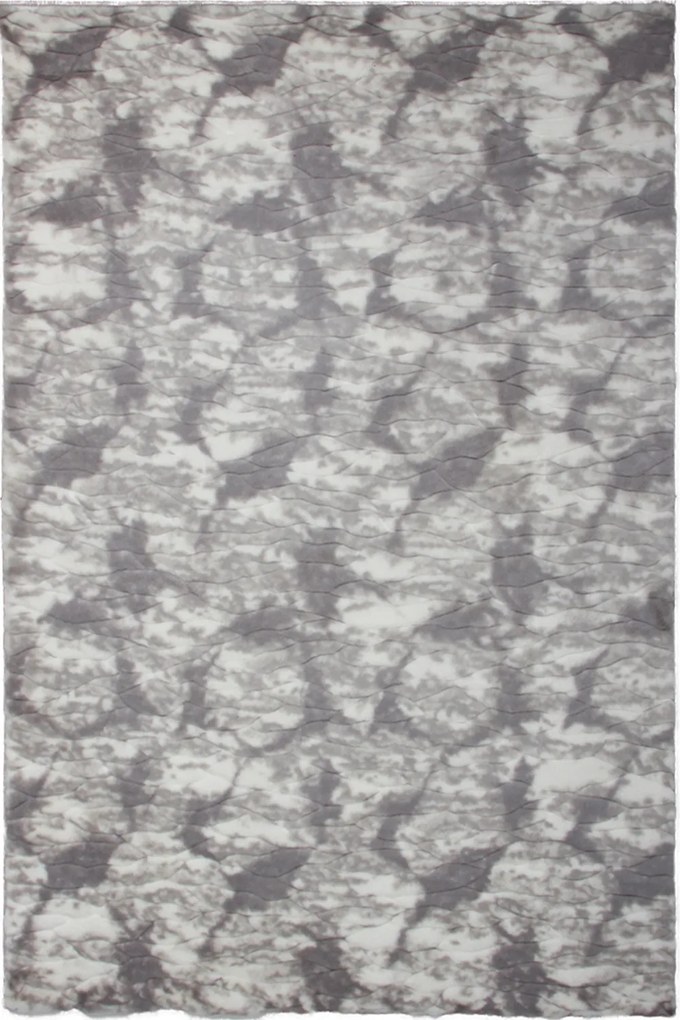 Koberec Rabbit 3D New Cawy GREY/SILVER rozmery koberec: 80x140 cm