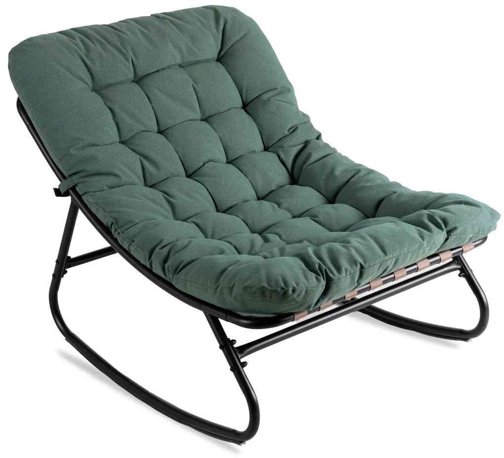 PROXIMA.store - Relaxačné hojdacie kreslo AURORA FARBA: sivá