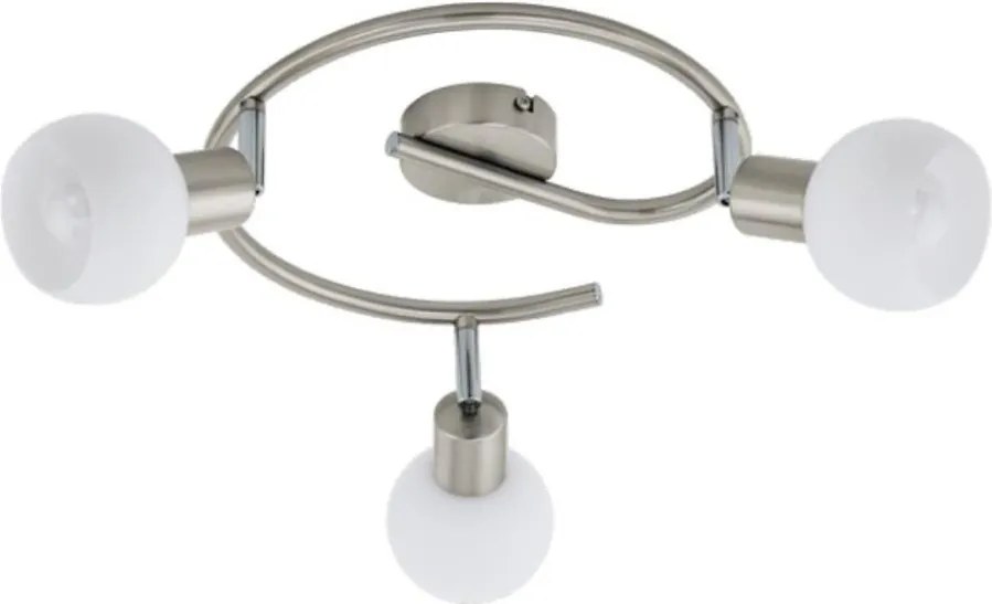 Eglo 55427 - LED Bodové svietidlo 3xE14/4W/230V pr. 27 cm matný chróm