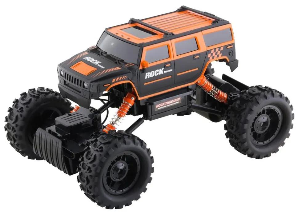 Buddy Toys Auto Rock Climber na diaľkové ovládanie čierna/oranžová FT0716