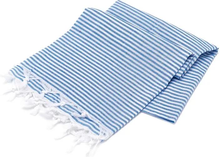 Modrý uterák, 180 x 100 cm
