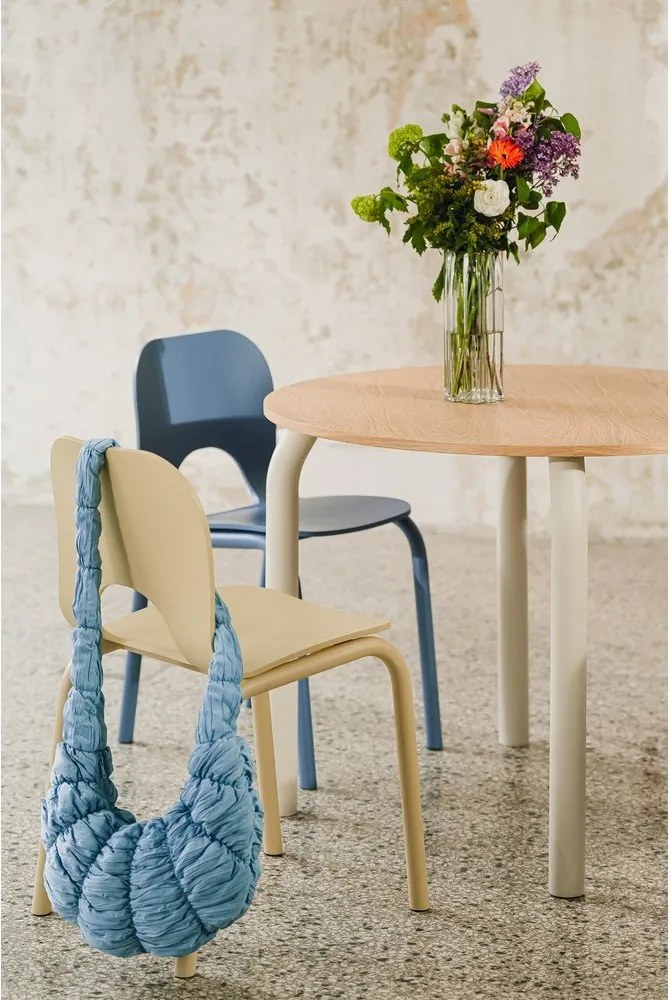 Modrá jedálenská stolička Atto – noo.ma