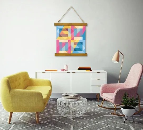 Závesné plátno na stenu Aesthetic Peacock / Dan Johannson XMPDJ004