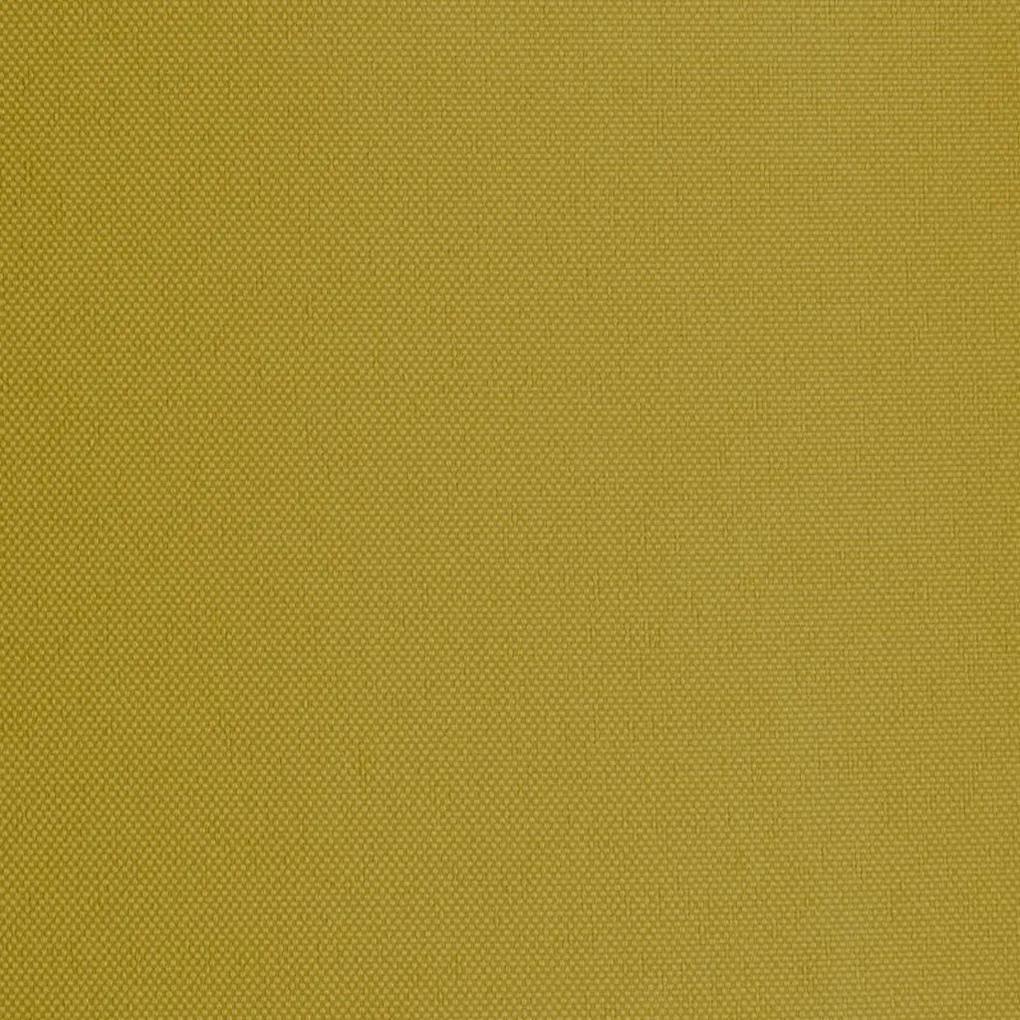 Žltý jednofarebný záves na okno