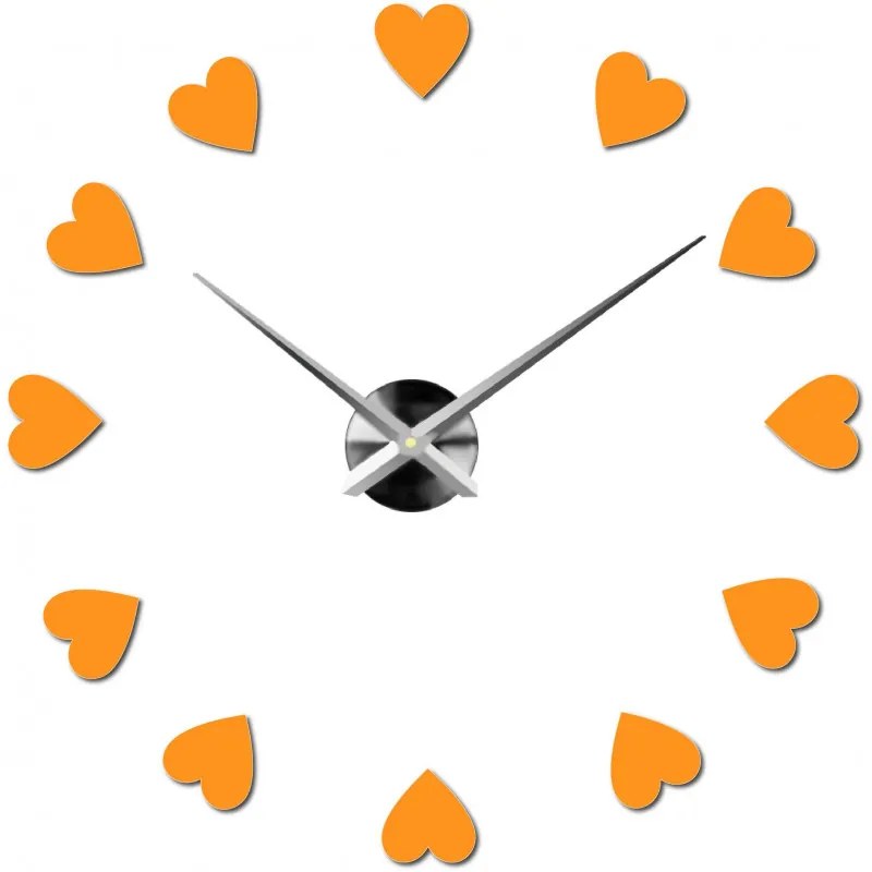 Veľké nástenné hodiny s motívom srdca I SENTOP 12S051 Wall clock HEU-