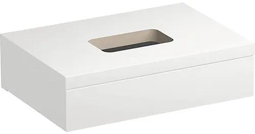Kúpeľňová skrinka pod umývadlo RAVAK Formy biela vysoko lesklá 1200 x 220 x 550 mm X000001031