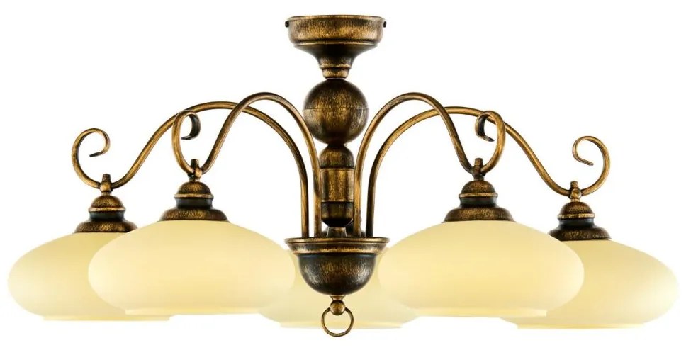 Jupiter 399 - BO-5-PL - Luster prisadený BOLERO 5xE27/60W/230V