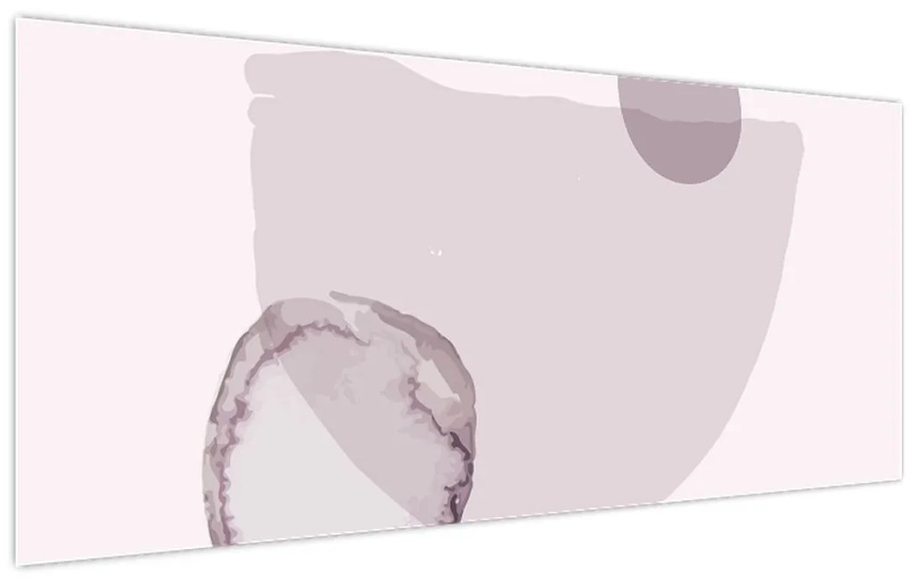 Obraz - Fialový minimalizmus N⁰2 (120x50 cm)