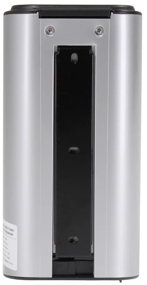 Bezdotykový dávkovač tekutého mydla Donner Drop 850 ml, strieborná