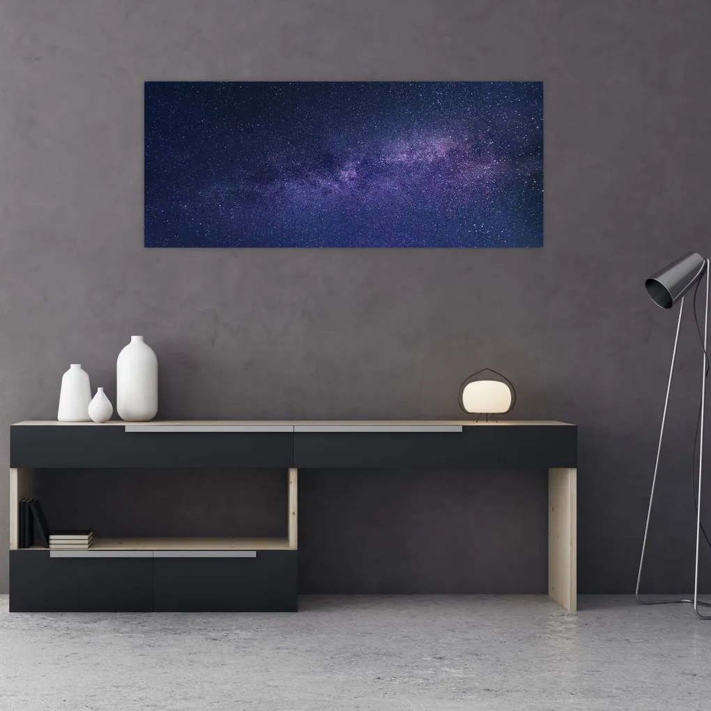 Obraz galaxie (120x50 cm)